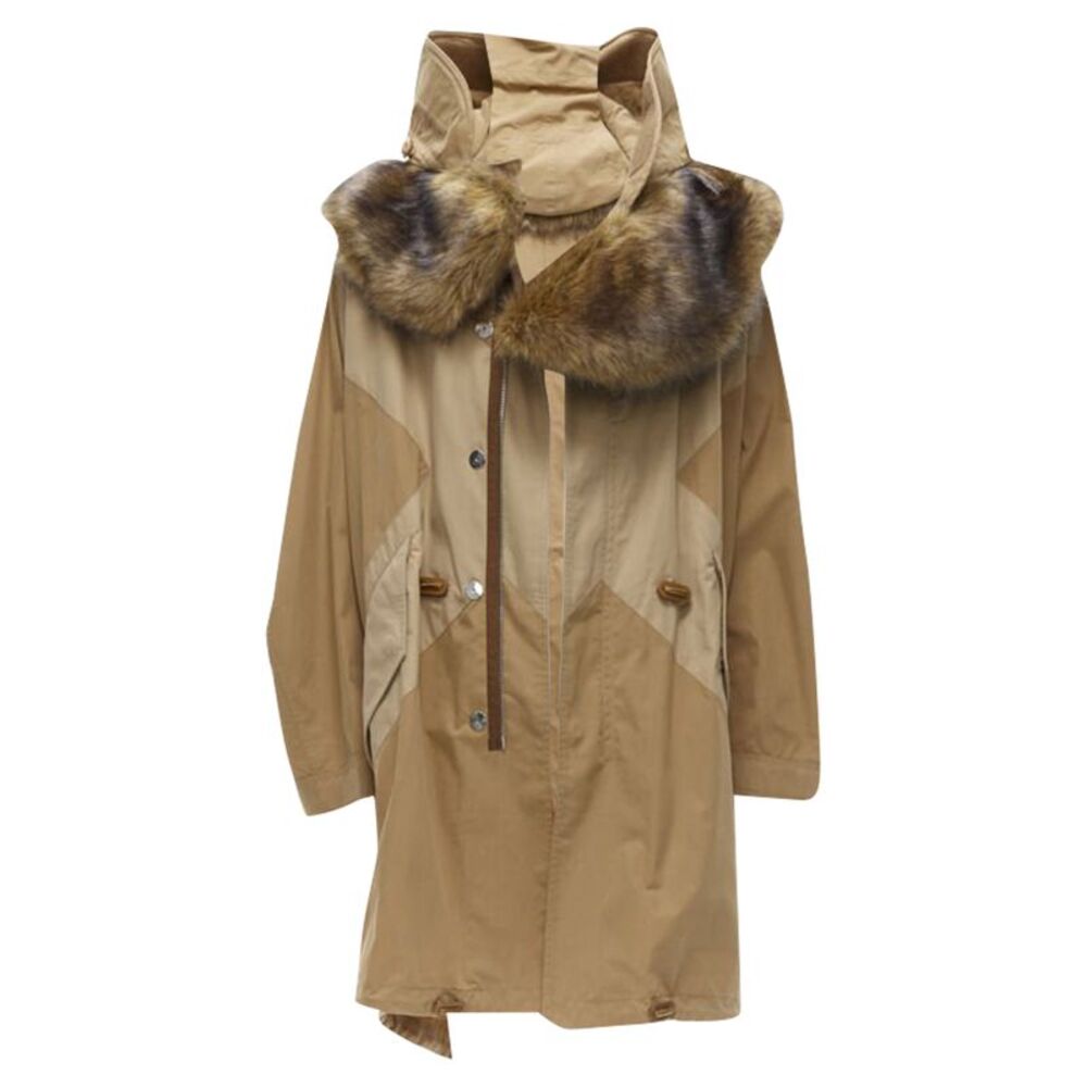 Burberry Faux Fur Anorak